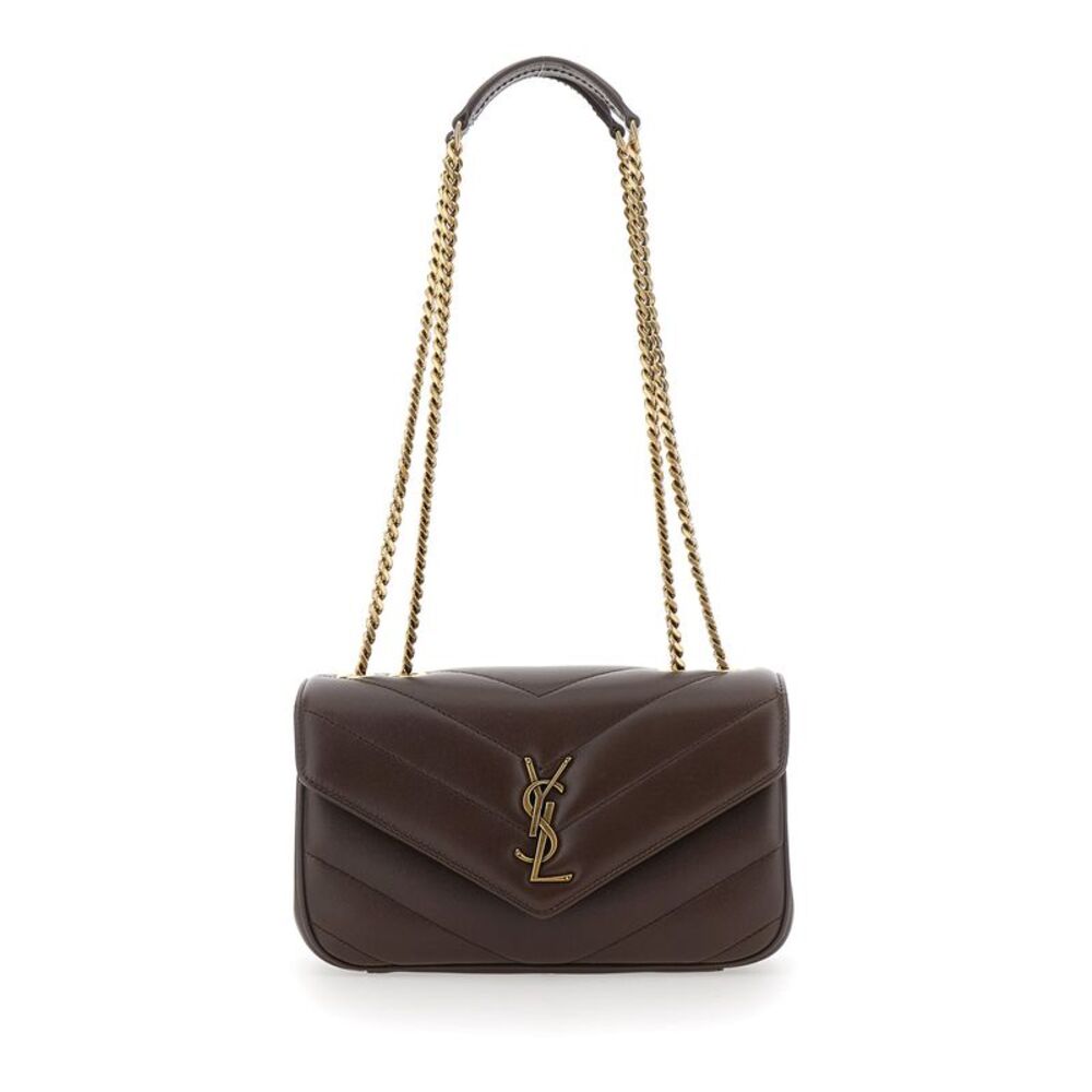 Saint Laurent Women Small Loulou Chain Bag 7 Daytona Lamb Matelasse